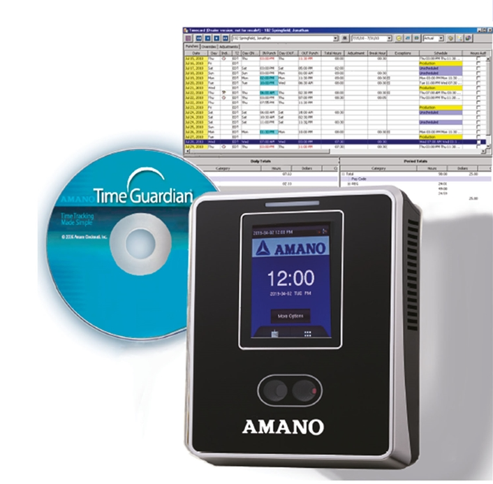 Time Guardian AFR-100 Face Verify Time & Attendance System